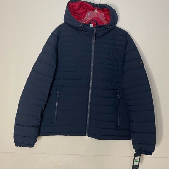 New! Tommy Hilfiger| Mens Jacket| Comfort Bi-Stretch|Lightweight insulation| Zip - Picture 16 of 17